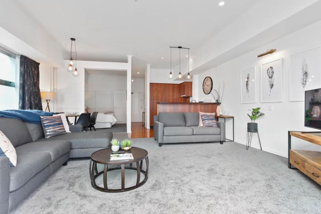 Chic 1 Bedroom Princess Wharf Apartment W/ Ac Auckland Kültér fotó