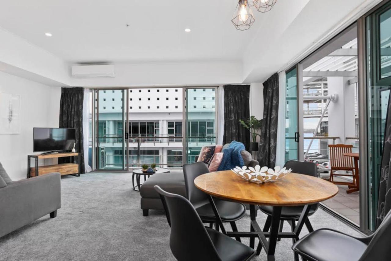 Chic 1 Bedroom Princess Wharf Apartment W/ Ac Auckland Kültér fotó