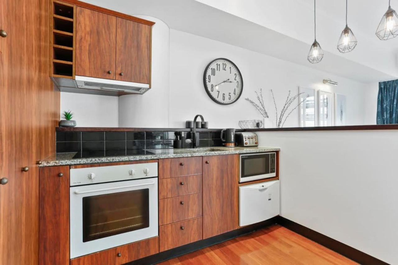 Chic 1 Bedroom Princess Wharf Apartment W/ Ac Auckland Kültér fotó